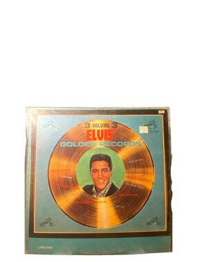 Elvis Golden Records Volume 3 Vinyl LP 1963 RCA Victor Mono LPM-2765